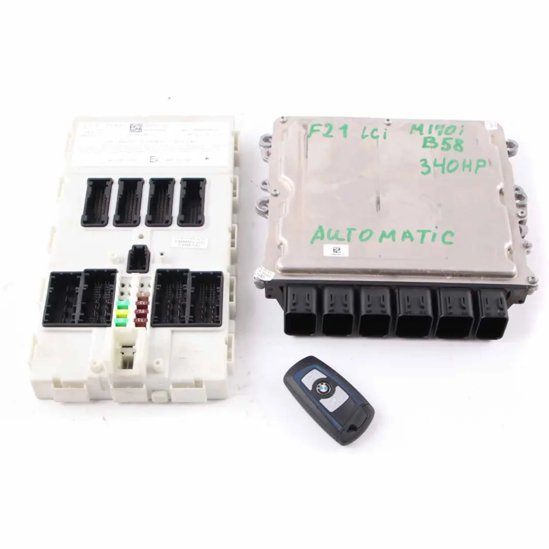 BMW F20 F21 LCI F22 M140i M240i B58 340HP Engine ECU KIT DME FEM + Key - SKU 8489450-1 - Part number 8489450