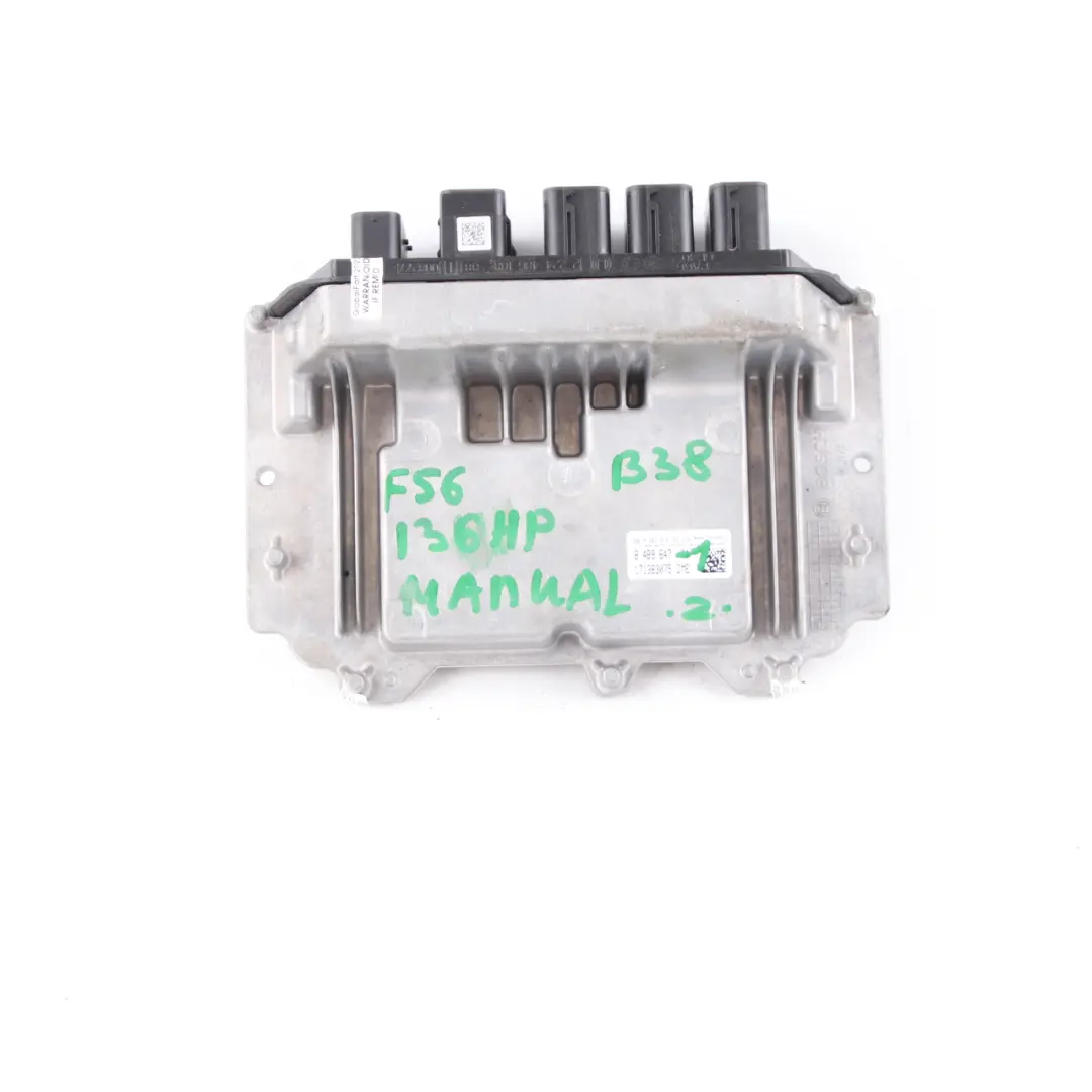 B38 1.5 136HP Petrol Engine ECU Module DME Manual to Mini Cooper F55 F56 with Part number 8489647 Mini Cooper F55 F56 B38 1.5 136HP Petrol Engine ECU Module DME Manual - SKU 8489647-1 - Part number 8489647