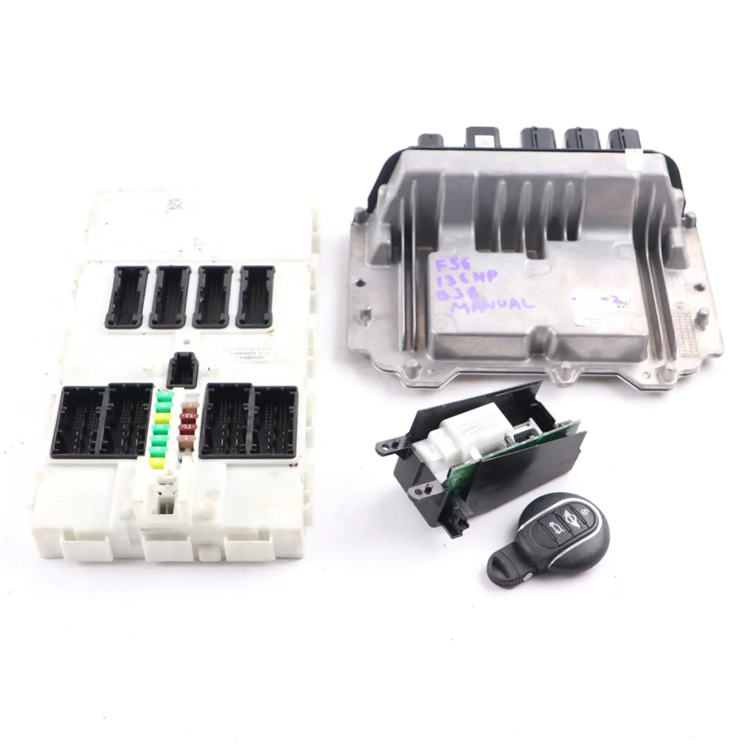 B38 1.5 136HP Engine ECU Kit DME BDC Key Manual to Mini Cooper F55 F56 with Part number 8489647 Mini Cooper F55 F56 B38 1.5 136HP Engine ECU Kit DME BDC Key Manual - SKU 8489647-2 - Part number 8489647