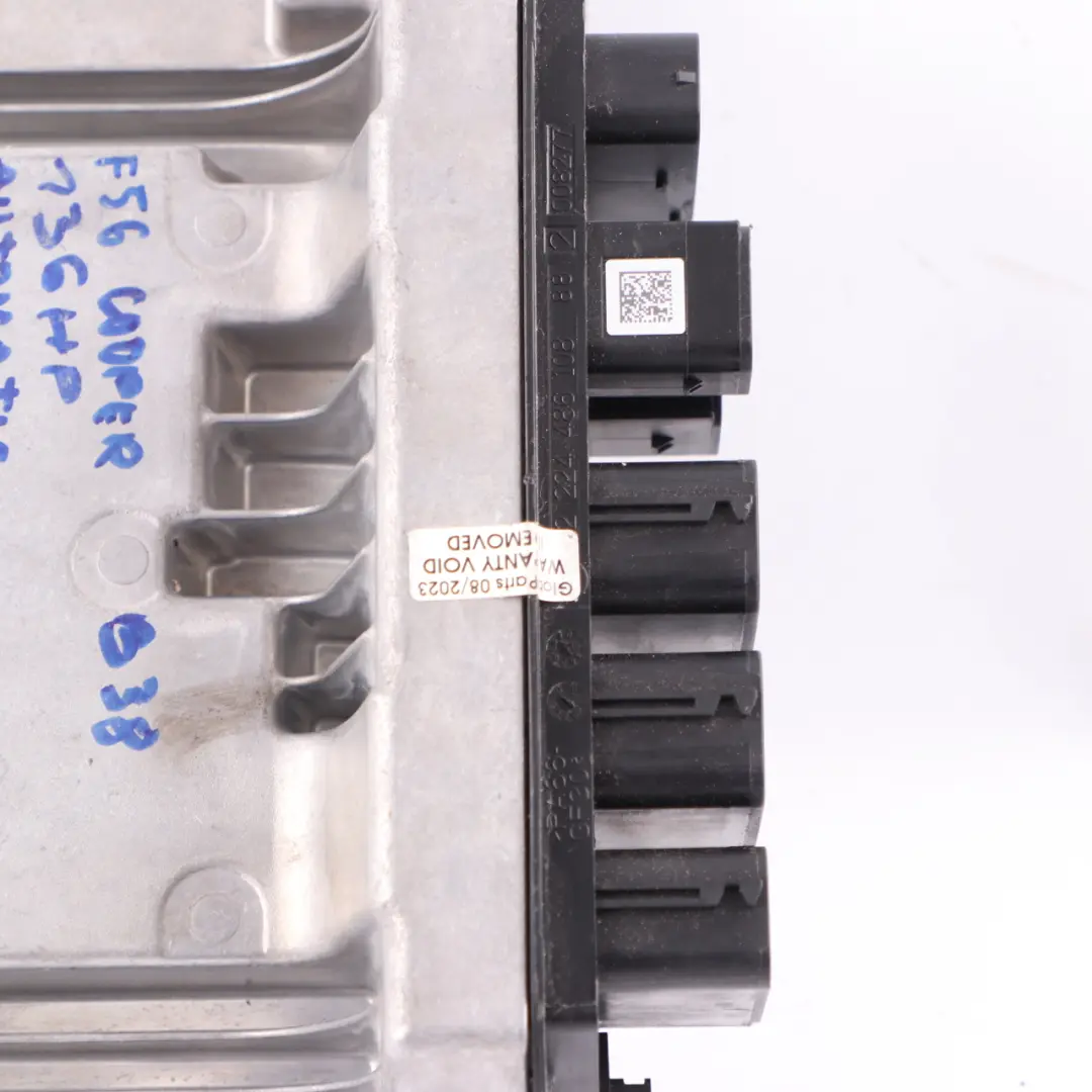 B38 1.5 136HP Petrol Engine ECU Module DME Automatic to Mini Cooper F55 F56 with Part number 8489647 Mini Cooper F55 F56 B38 1.5 136HP Petrol Engine ECU Module DME Automatic - SKU 8489647 - Part number 8489647