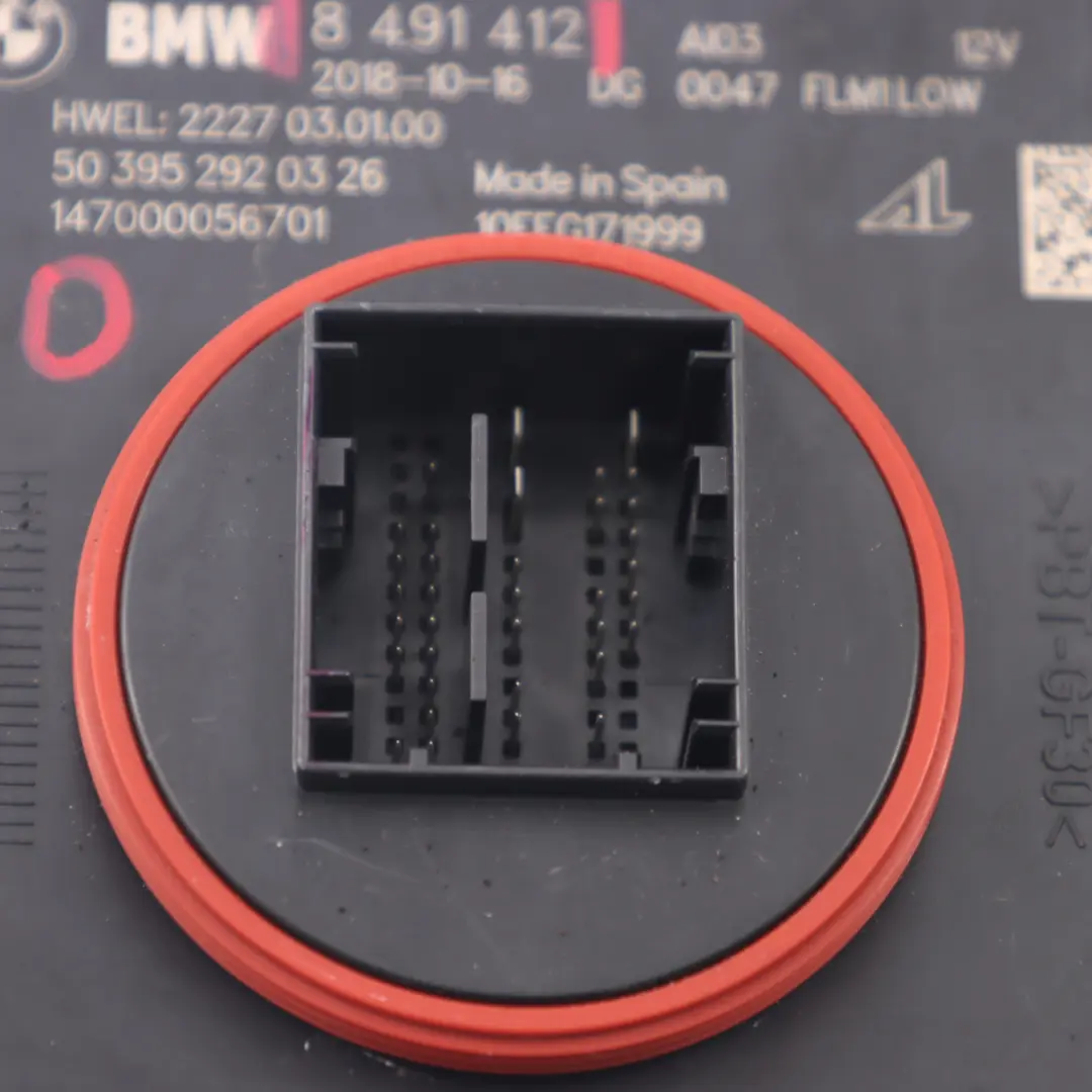 BMW G30 G31 X3 G01 Phares LED Ballast Unit Module Gauche Droite - SKU 8491412 - Numéro de pièce 8491412
