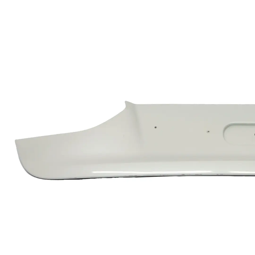 BMW G11 Trunk Tailgate License Plate Holder Moulding Mineral White A96 7379945 - SKU 8491772-MW - Part number 8491772