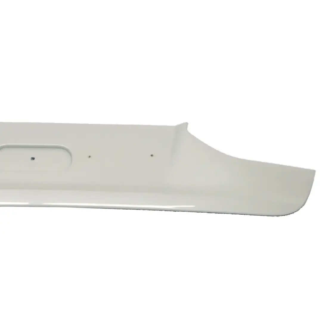 Trunk Tailgate License Plate Holder Moulding Mineral White A96 7379945 to BMW G11 with Part number 8491772 BMW G11 Trunk Tailgate License Plate Holder Moulding Mineral White A96 7379945 - SKU 8491772-MW - Part number 8491772
