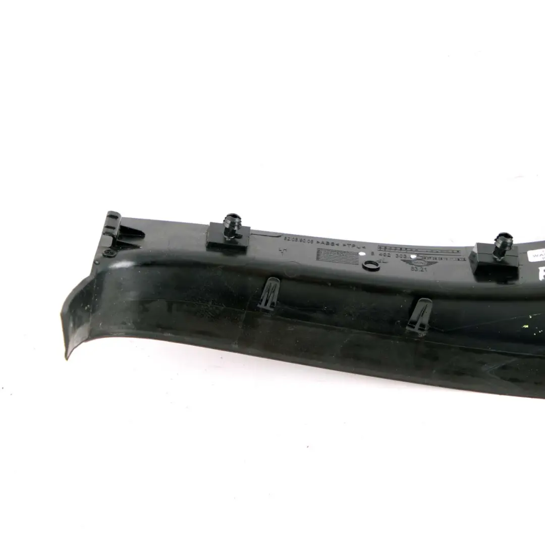 Mini F60 Embellecedor Tapa Maletero Canalón Tapa Lámpara Panel Trasero Izquierdo - SKU 8492303 - Número de pieza 8492303