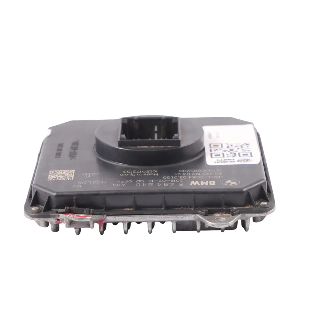 Headlight Ballast Control Unit Module FLE2 LOW to BMW F20 F21 F30 F32 LCI with Part number 8494840 BMW F20 F21 F30 F32 LCI Headlight Ballast Control Unit Module FLE2 LOW - SKU 8494840-1 - Part number 8494840