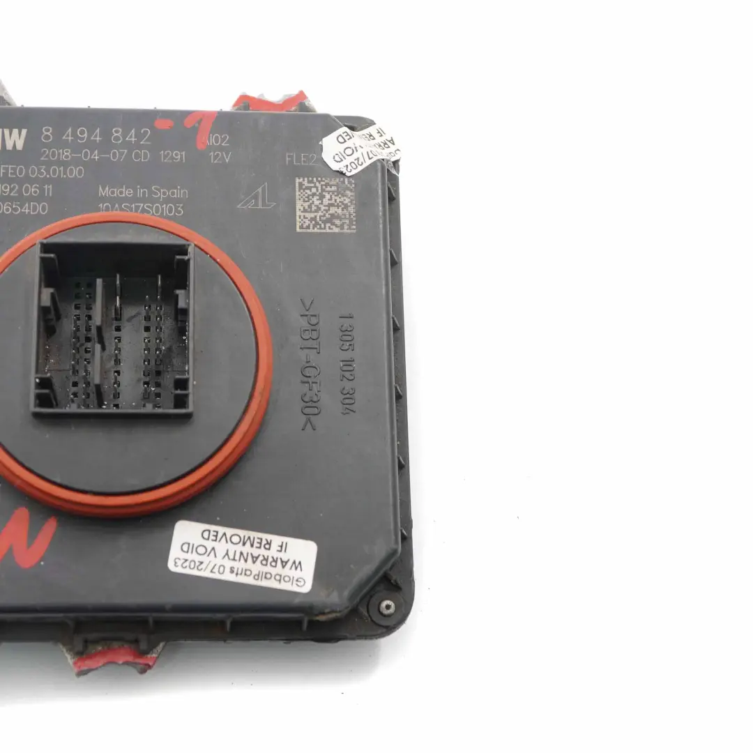 LED Faros Módulo de Control de Nivel de Lastre para BMW F30 LCI con número de pieza 8494842 BMW F30 LCI LED Faros Módulo de Control de Nivel de Lastre - SKU 8494842-1 - Número de pieza 8494842