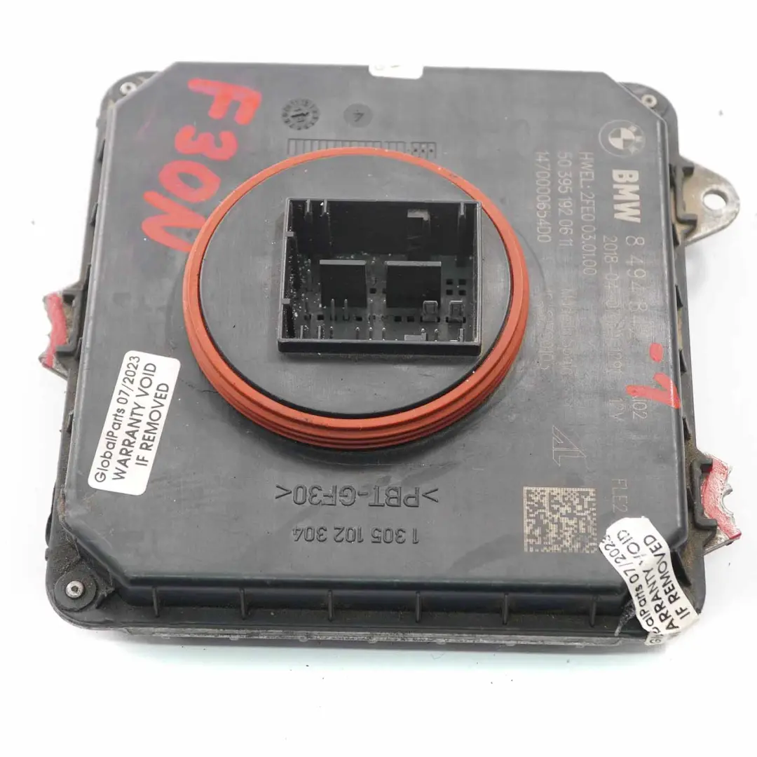 LED Module de ballast de contrôle du niveau des phares pour BMW F30 LCI à propos du numéro de pièce 8494842 BMW F30 LCI LED Module de ballast de contrôle du niveau des phares - SKU 8494842-1 - Numéro de pièce 8494842