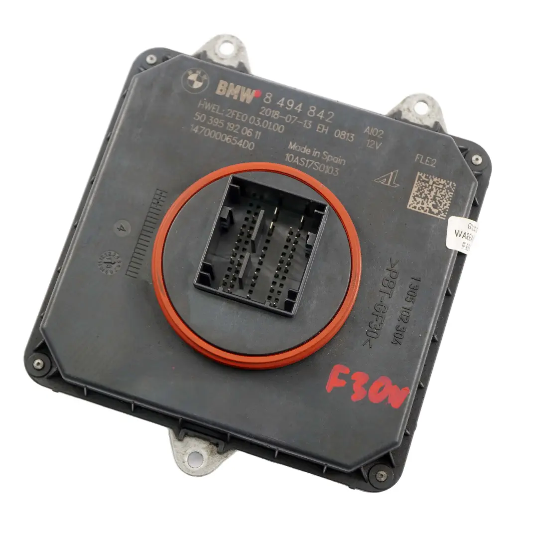 Przetwornica Moduł Świateł LED do BMW F30 LCI o numerze 8494842 BMW F30 LCI Przetwornica Moduł Świateł LED - SKU 8494842 - Numer Części 8494842