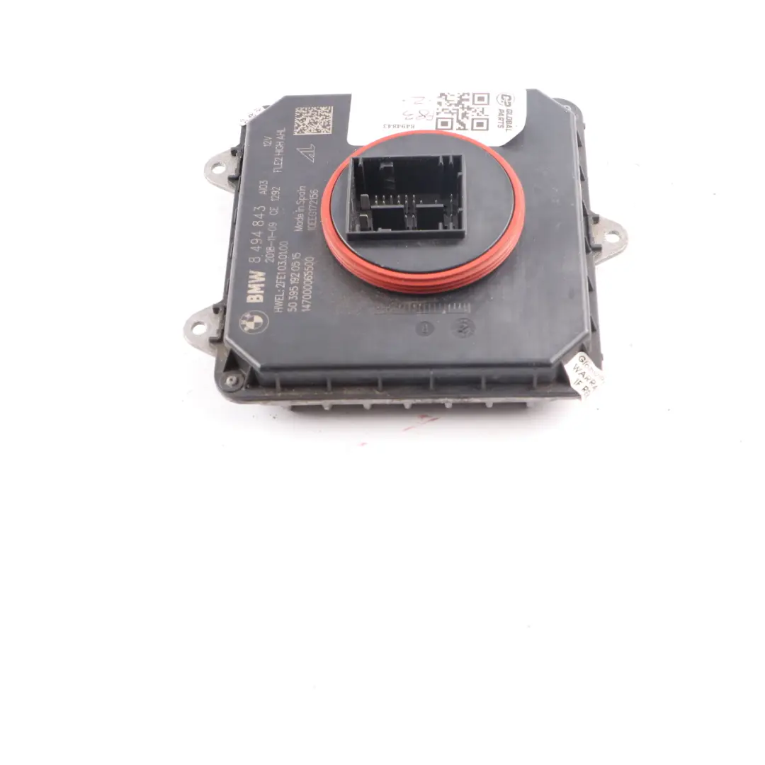BMW F83 M4 F33 LCI Przetwornica Moduł LED Przód Lewe Prawe - SKU 8494843 - Numer Części 8494844
