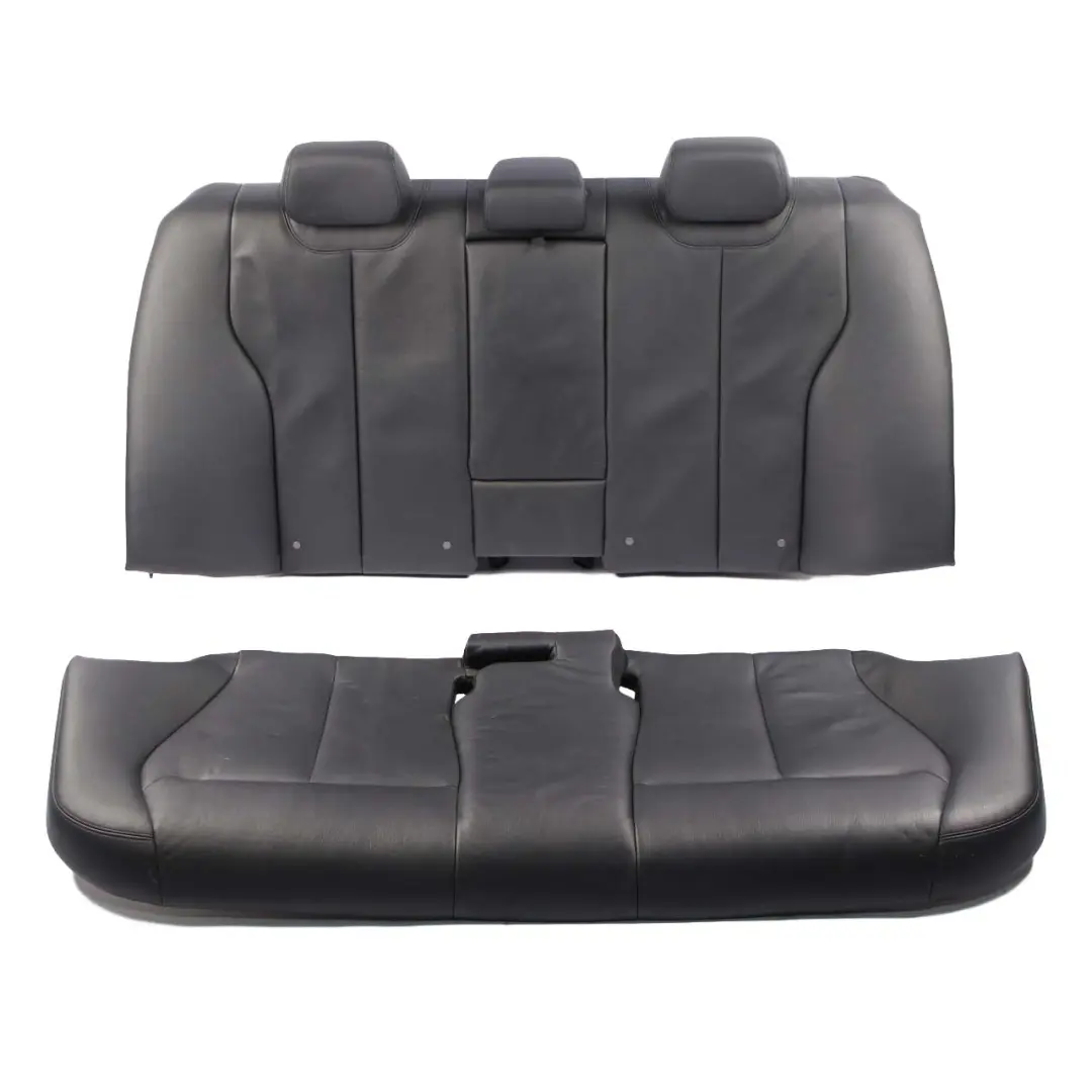 Leather Seats BMW F30 LCI M Sport Black Heated Interior Front Rear Seat Backrest to with Part number 8494895 Leather Seats BMW F30 LCI M Sport Black Heated Interior Front Rear Seat Backrest - SKU 8494895-1 - Part number 8494895