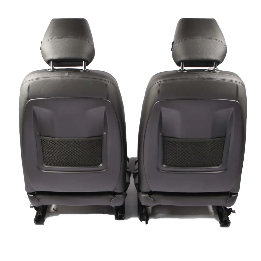 Leather Seats BMW F30 LCI M Sport Black Heated Interior Front Rear Seat Backrest to with Part number 8494895 Leather Seats BMW F30 LCI M Sport Black Heated Interior Front Rear Seat Backrest - SKU 8494895-1 - Part number 8494895