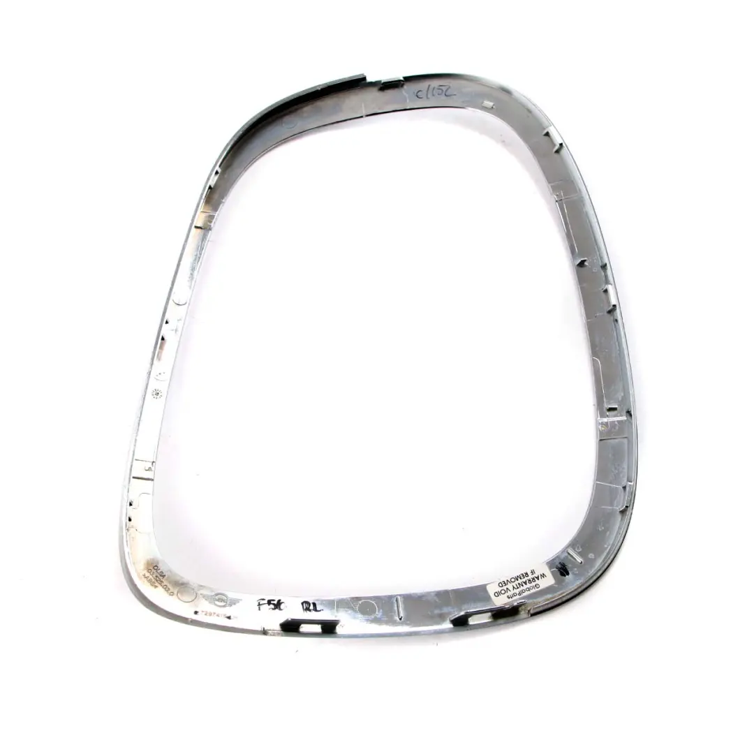 Mini One Cooper F55 F56 F57 Chromring Scheinwerfer Links Chrom - SKU 8495331 - Teilenummer 7351431