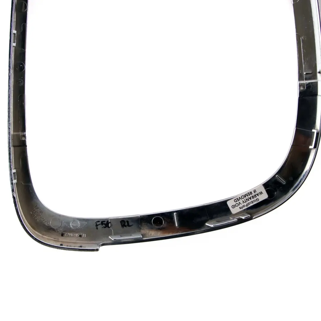 Trim Ring Light Lamp Rear Left N/S Chrome 7297415 to Mini Cooper F55 F56 F57 with Part number 7351431 Mini Cooper F55 F56 F57 Trim Ring Light Lamp Rear Left N/S Chrome 7297415 - SKU 8495331 - Part number 7351431