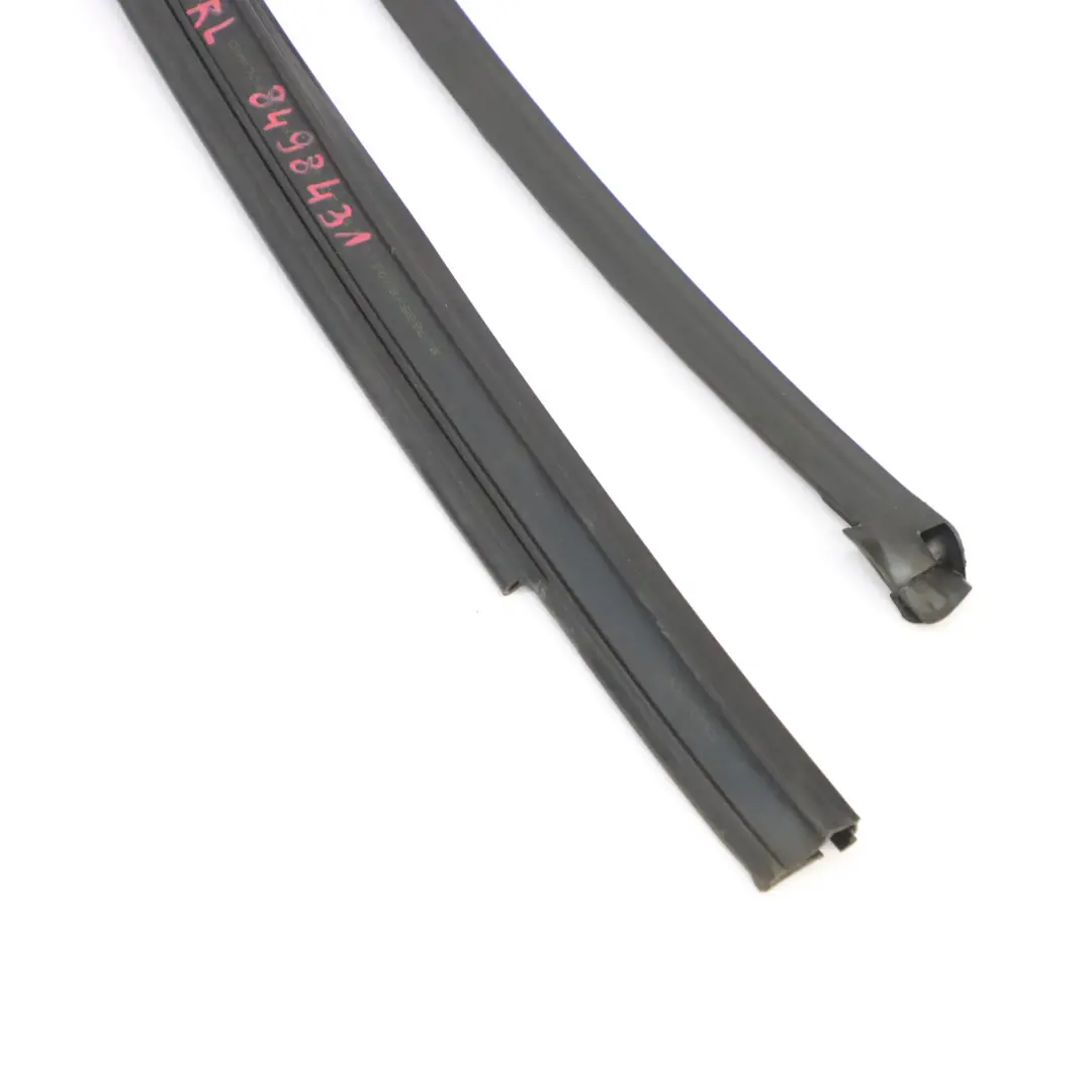 Window Guide Rear Left N/S Door Seal Gasket Frame to BMW F46 Gran Tourer with Part number 8498431 BMW F46 Gran Tourer Window Guide Rear Left N/S Door Seal Gasket Frame - SKU 8498431 - Part number 8498431