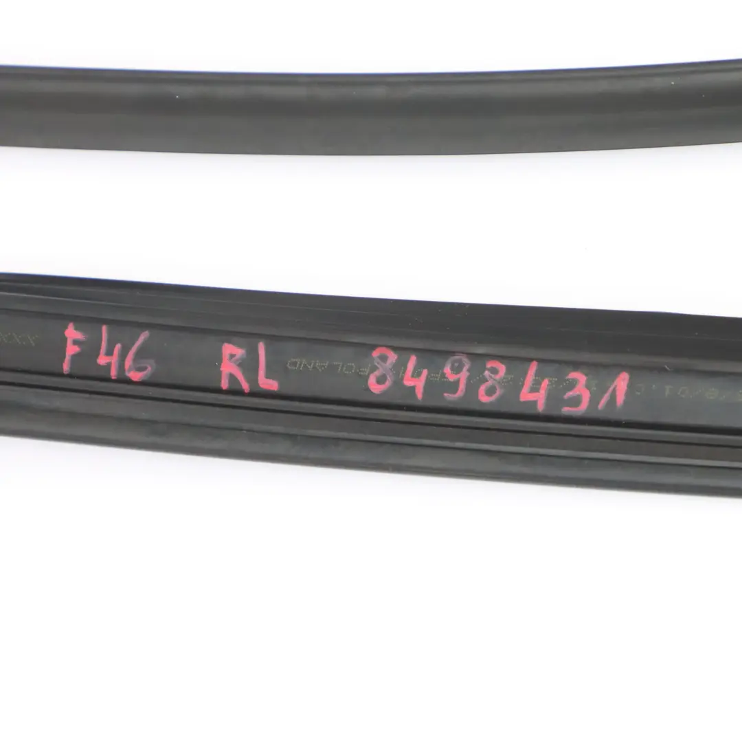 BMW F46 Gran Tourer Window Guide Rear Left N/S Door Seal Gasket Frame - SKU 8498431 - Part number 8498431