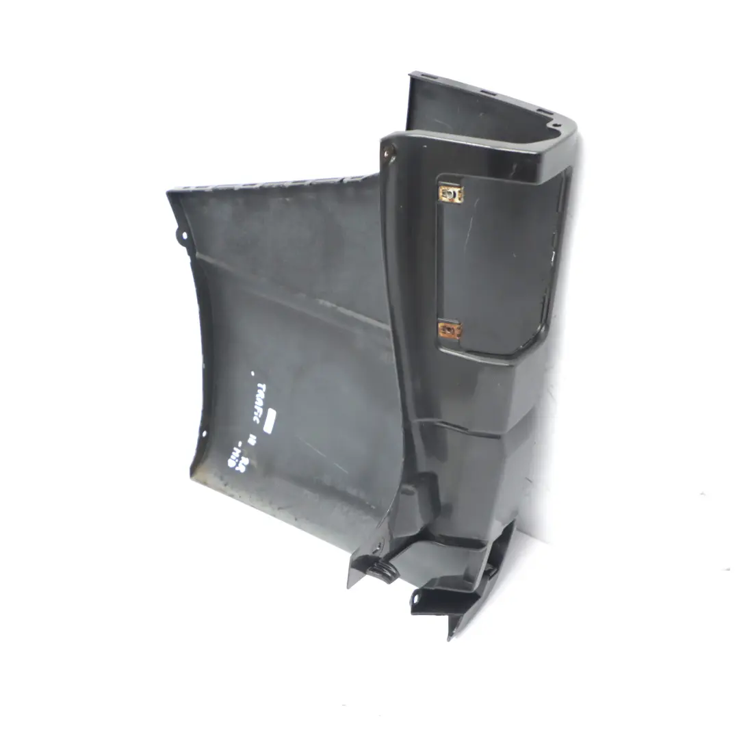 Bumper Corner Rear Right O/S Finisher Trim Midnight Black to Renault Trafic 3 Rear with Part number 850160502R Renault Trafic 3 Rear Bumper Corner Rear Right O/S Finisher Trim Midnight Black - SKU 850160502R-MID - Part number 850160502R