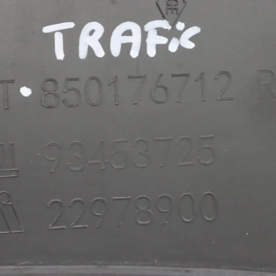 Renault Trafic III Heckstoßstange Ecke hinten links Zierleiste - SKU 850176712R-MID - Teilenummer 850176712R