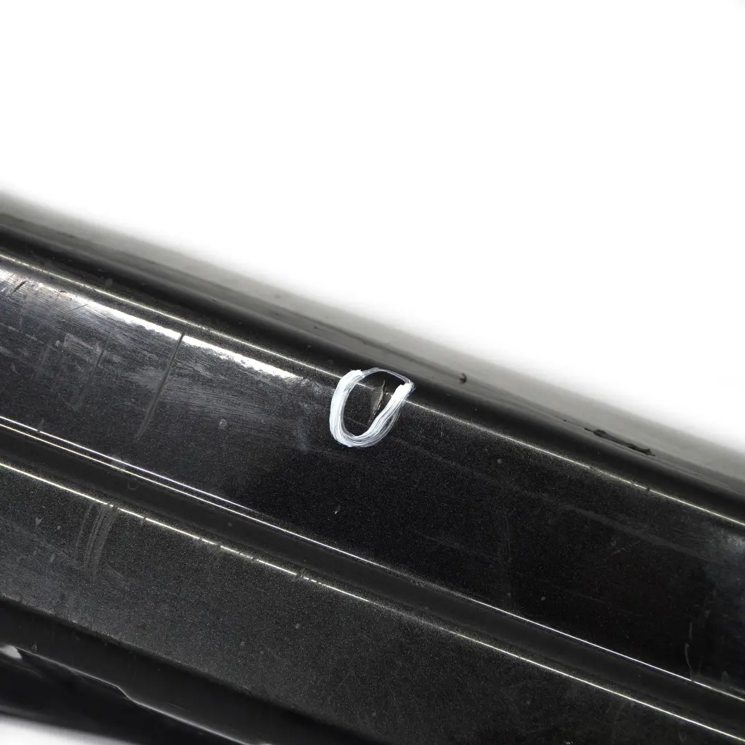 Bumper Trim Cover Midnight Black to Renault Trafic III Vivaro B Rear with Part number 850228227R Renault Trafic III Vivaro B Rear Bumper Trim Cover Midnight Black - SKU 850228227R-MID - Part number 850228227R