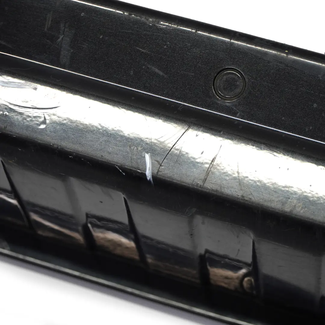 Bumper Trim Cover Midnight Black to Renault Trafic III Vivaro B Rear with Part number 850228227R Renault Trafic III Vivaro B Rear Bumper Trim Cover Midnight Black - SKU 850228227R-MID - Part number 850228227R