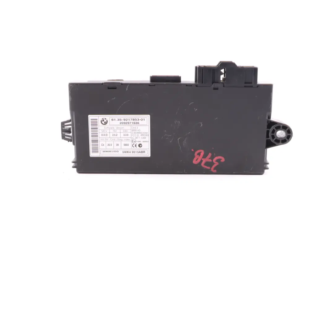 BMW E87 E90 LCI 116d 316d N47 Engine Module ECU Kit DDE CAS3 Key Manual - SKU 8506281-6 - Part number 8506281