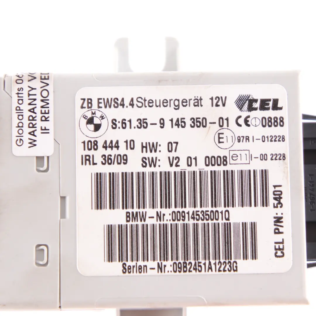 BMW X3 E83 LCI 2.0d N47 177HP Engine Control Unit ECU Kit DDE EWS Key - SKU 8506373-2 - Part number 8506373