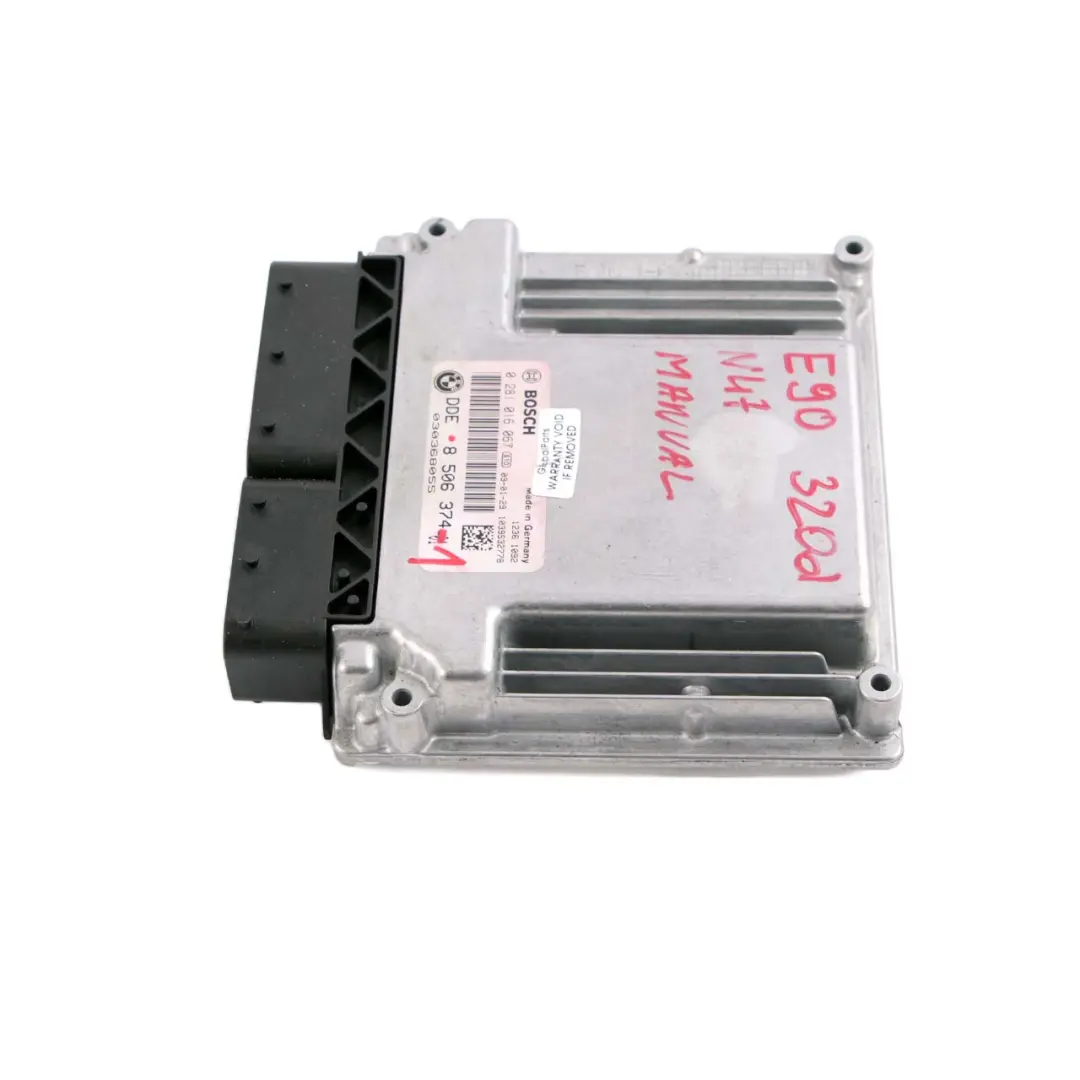 N47 ECU Engine Control Unit DDE Manual to BMW E60 E87 E90 120d 320d 520d with Part number 8506374 BMW E60 E87 E90 120d 320d 520d N47 ECU Engine Control Unit DDE Manual - SKU 8506374-1 - Part number 8506374