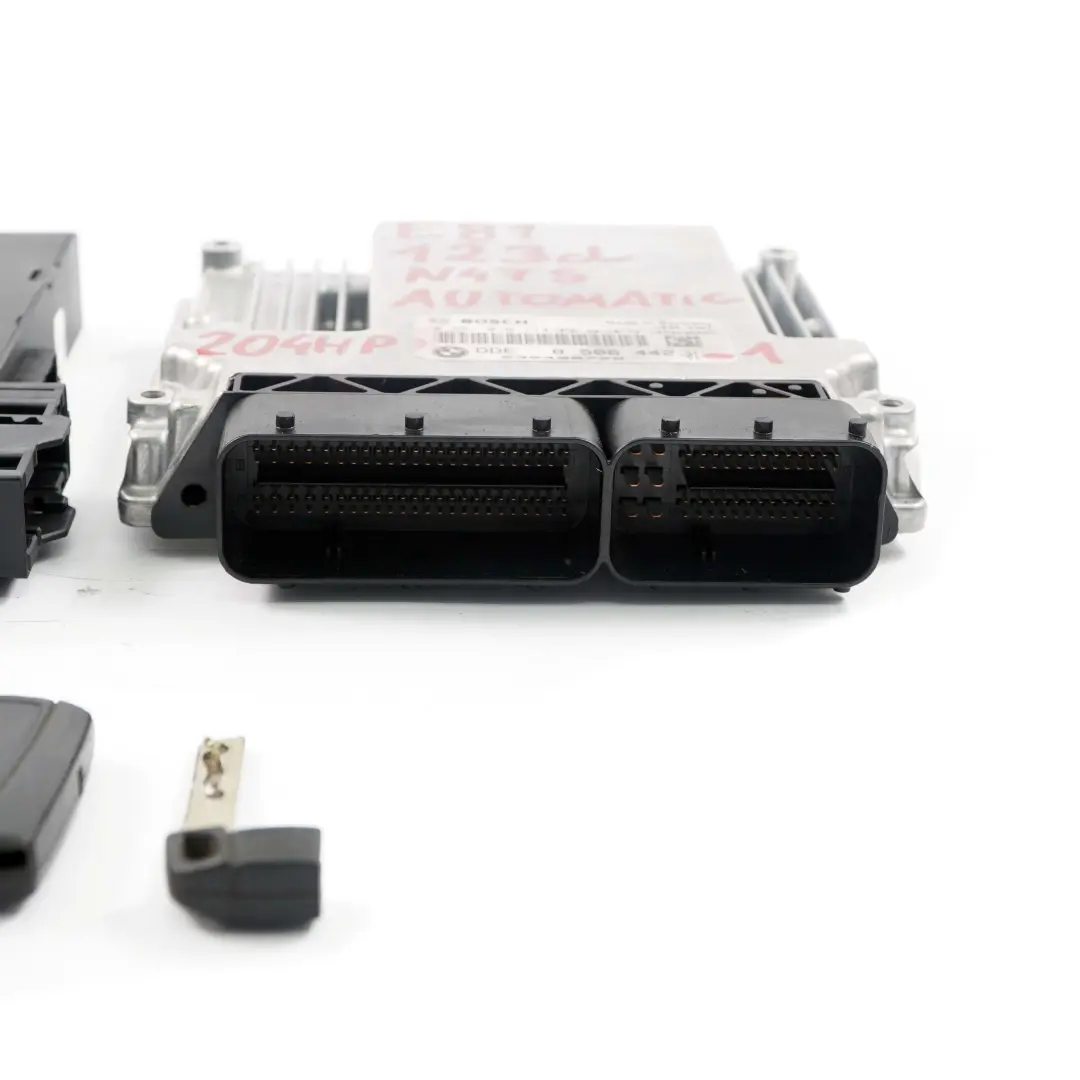BMW E81 E87 LCI 123d Petrol N47S 204HP ECU Kit DDE CAS3 Key Automatic - SKU 8506442-1 - Part number 8506442