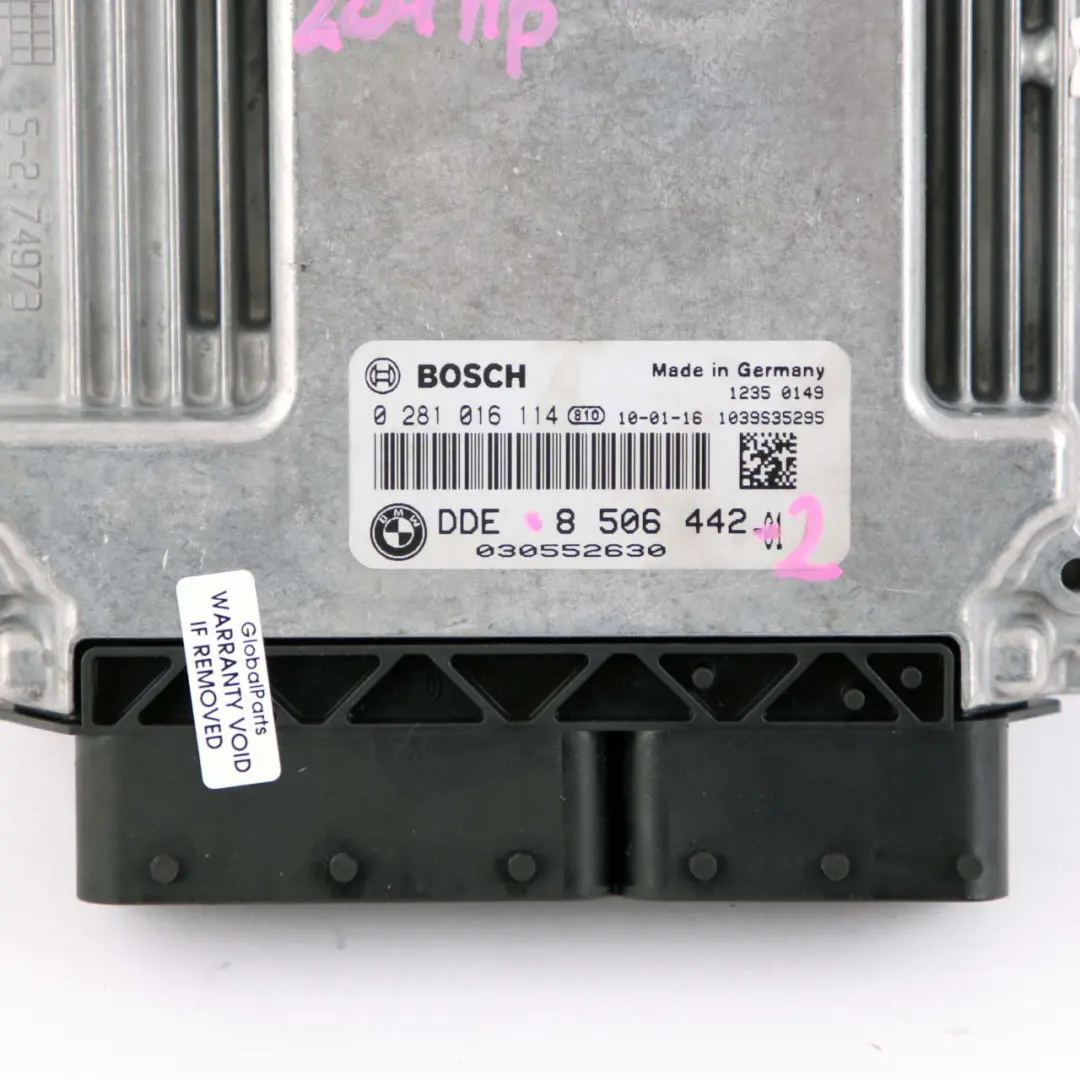 N47S 204HP ECU Kit DDE + CAS3 + Key Manual to BMW E81 E87 LCI 123d Petrol with Part number 8506442 BMW E81 E87 LCI 123d Petrol N47S 204HP ECU Kit DDE + CAS3 + Key Manual - SKU 8506442-2 - Part number 8506442