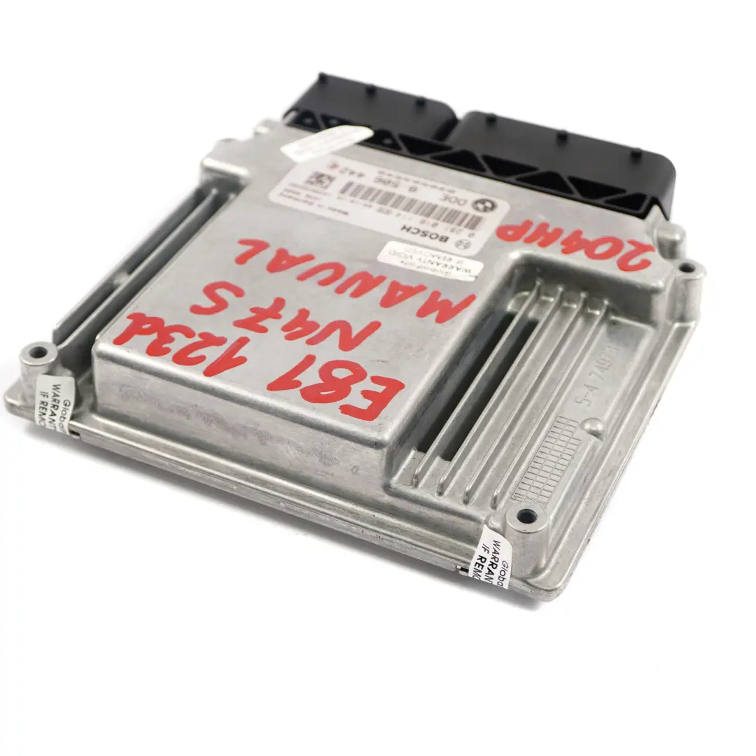 BMW E81 E82 E87 LCI E88 123d Petrol N47S 204HP ECU Engine DDE Manual - SKU 8506442 - Part number 8506442