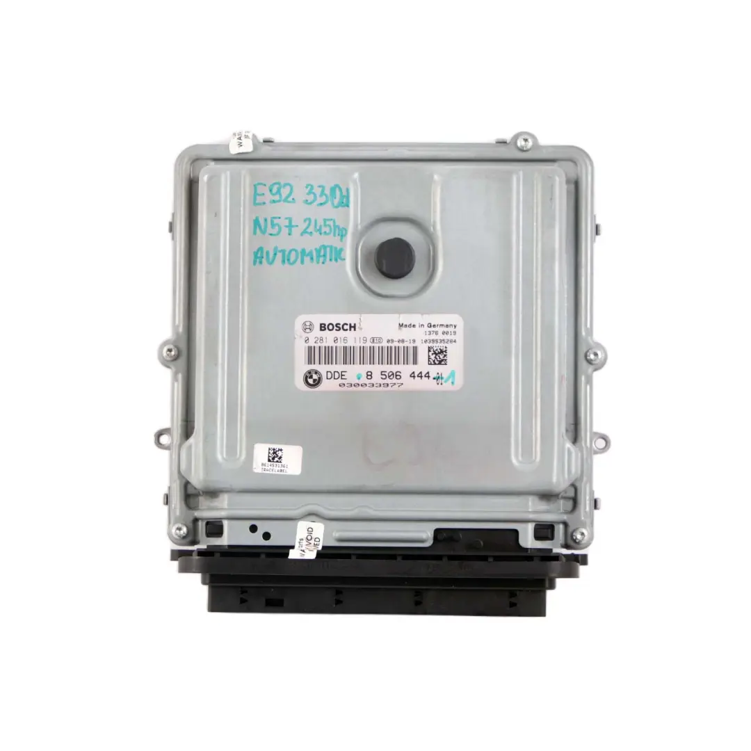 N57 245HP ECU Motore Kit DDE CAS3 + Chiave per BMW E90 E91 LCI 330D Diesel con numero di parte 8506444 BMW E90 E91 LCI 330D Diesel N57 245HP ECU Motore Kit DDE CAS3 + Chiave - SKU 8506444-1 - Numero di parte 8506444