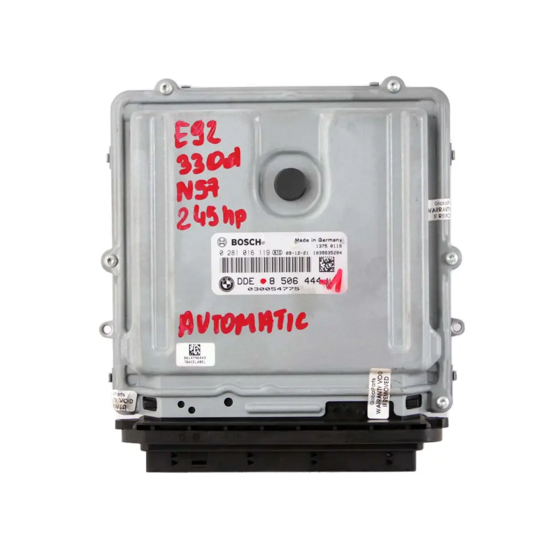 BMW E90 E91 LCI E92 330d Diesel N57 245HP ECU Engine Kit DDE CAS3 Cle - SKU 8506444-2 - Numéro de pièce 8506444