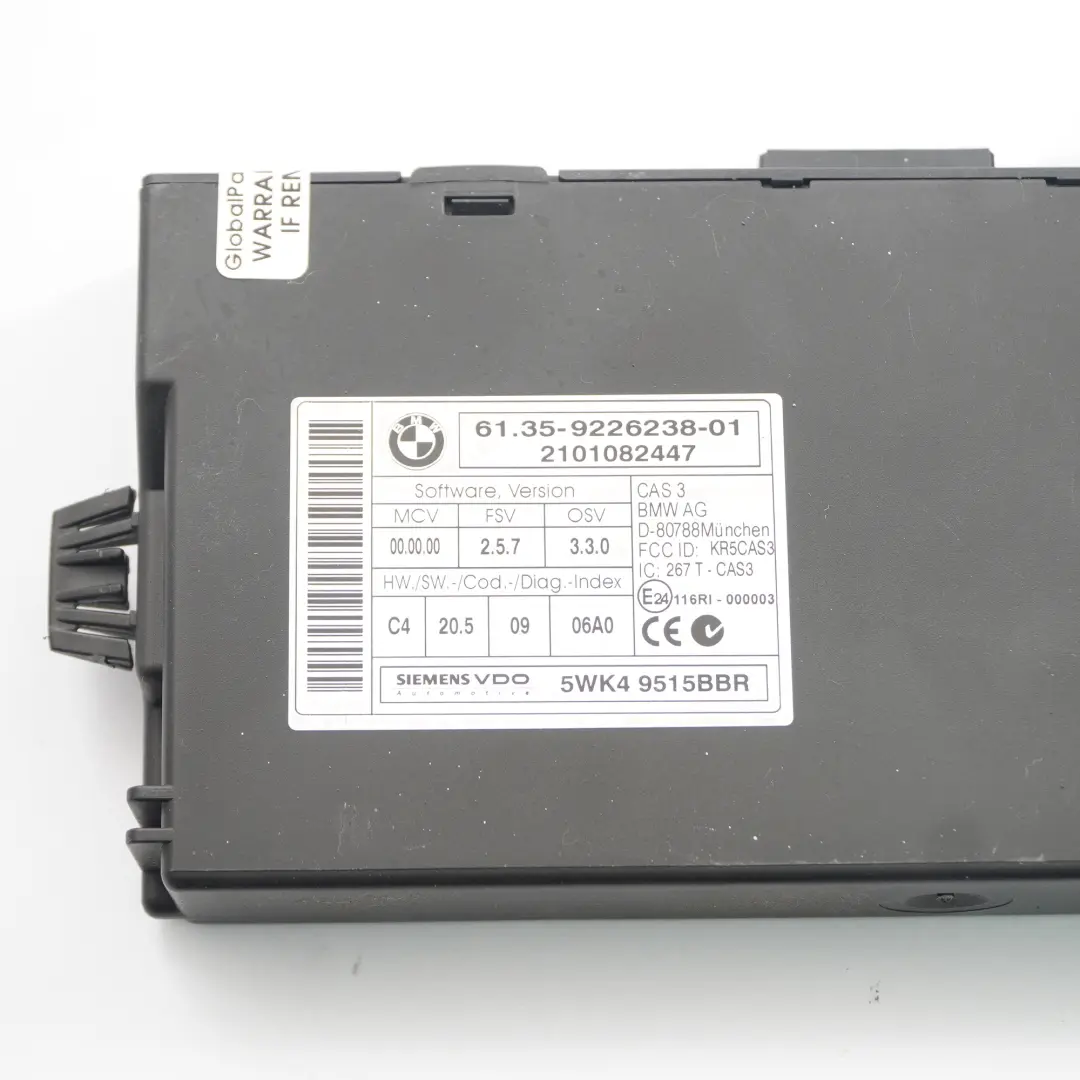 BMW 3 Series E90 E91 LCI 320d N47N 184HP ECU Kit DDE CAS3 + Key Manual - SKU 8506566-1 - Part number 8506566