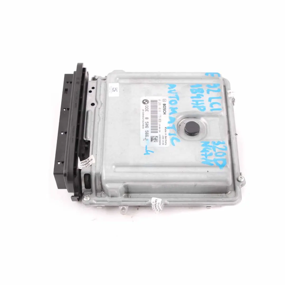 N47N 184HP ECU Engine DDE Automatic Transmission to BMW E90 E91 LCI 320d with Part number 8506566 BMW E90 E91 LCI 320d N47N 184HP ECU Engine DDE Automatic Transmission - SKU 8506566-4 - Part number 8506566