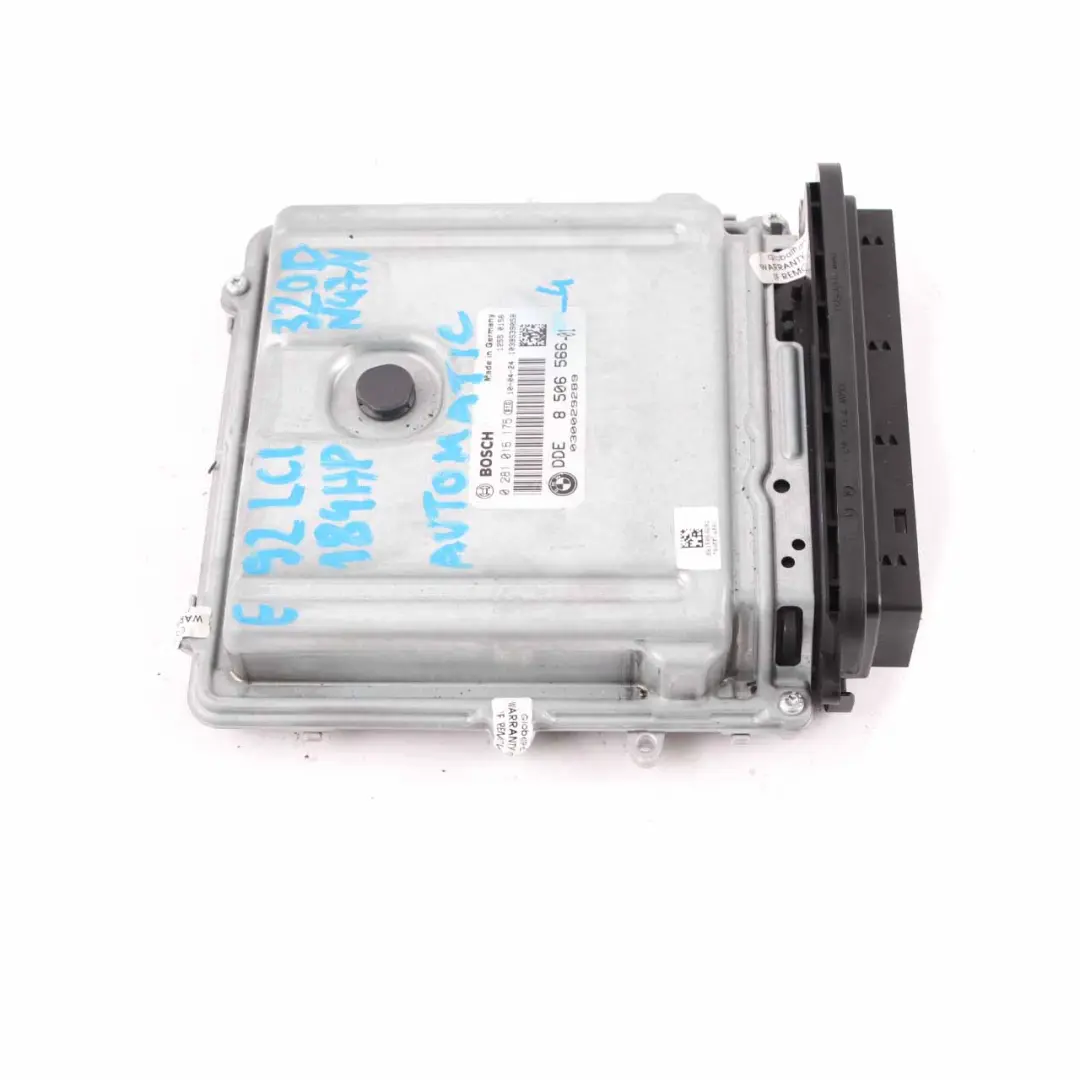 BMW E90 E91 LCI 320d N47N 184HP ECU Engine DDE Automatic Transmission - SKU 8506566-4 - Part number 8506566
