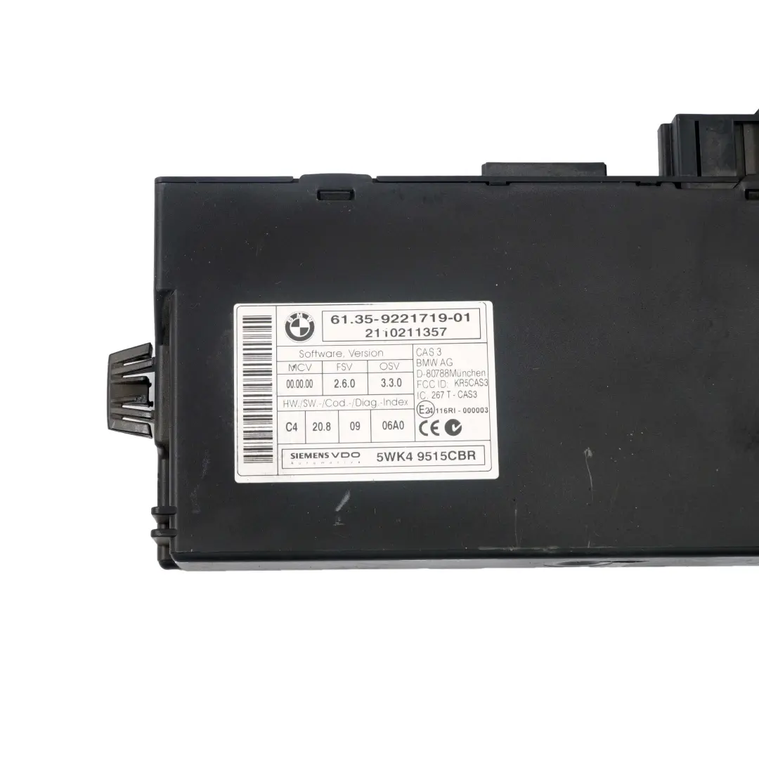 N47N Diesel Engine ECU Kit DDE CAS3 Key Manual to Mini Cooper D R60 ALL4 with Part number 8506666 Mini Cooper D R60 ALL4 N47N Diesel Engine ECU Kit DDE CAS3 Key Manual - SKU 8506666-2 - Part number 8506666