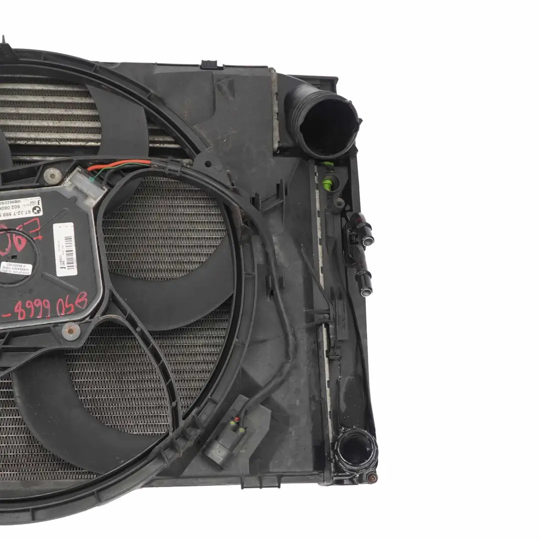 Pacchetto completo Radiatore Ventola Alloggiamento Diesel per BMW X1 E81 E84 E87 con numero di parte 8506668 BMW X1 E81 E84 E87 Pacchetto completo Radiatore Ventola Alloggiamento Diesel - SKU 8506668-1 - Numero di parte 8506668