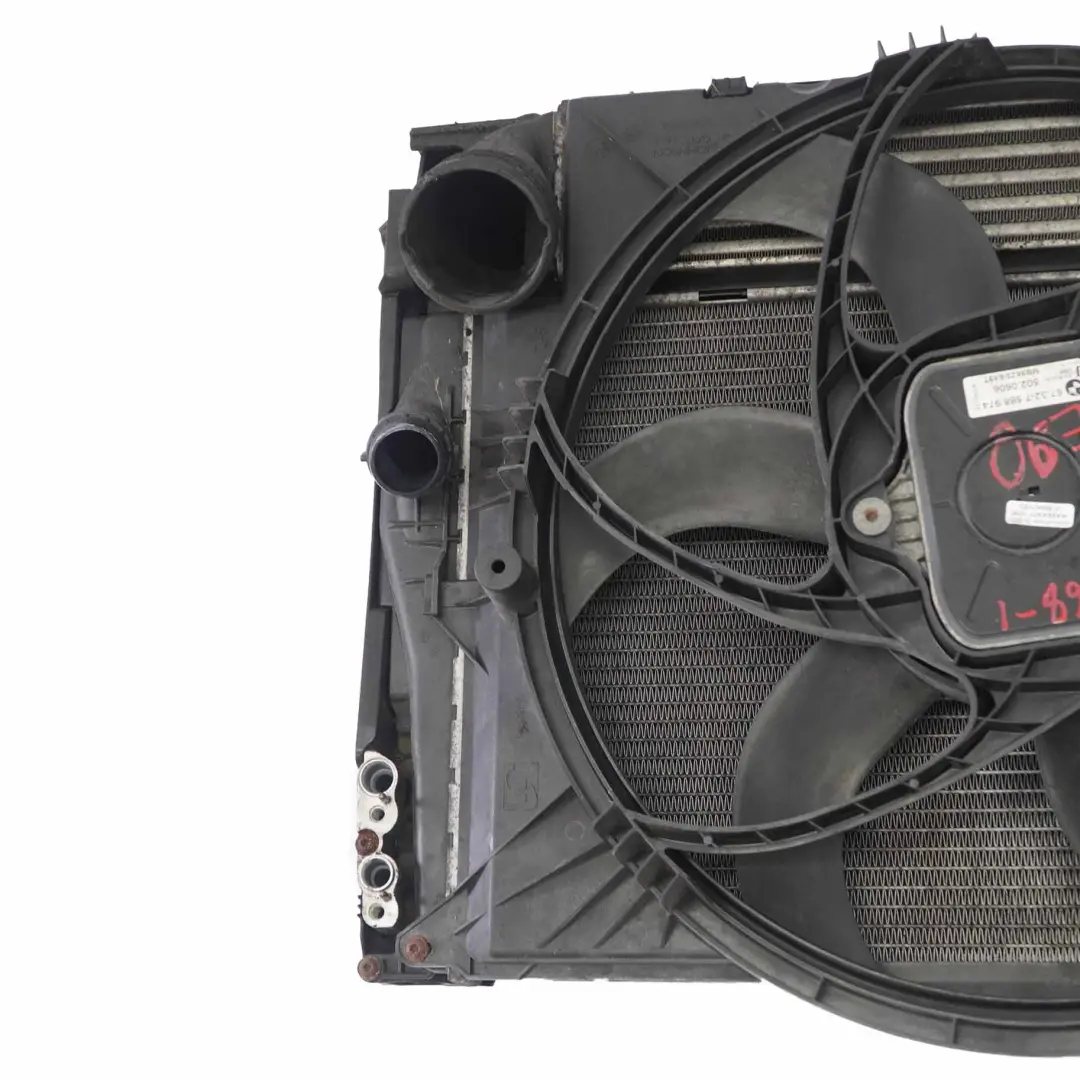 Komplettpaket Kuhlerluftergehause Diesel 400W für BMW X1 1 3 E81 E84 E87 E90 LCI mit Teilenummer 8506668 BMW X1 1 3 E81 E84 E87 E90 LCI Komplettpaket Kuhlerluftergehause Diesel 400W - SKU 8506668-1 - Teilenummer 8506668