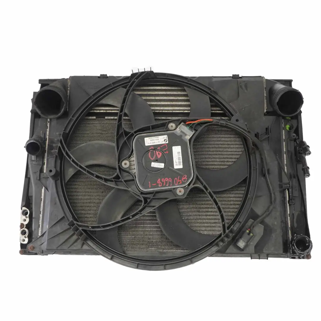 BMW X1 1 3 E81 E84 E87 E90 LCI Complete Pack Radiator Fan Housing Diesel 400W - SKU 8506668-1 - Part number 8506668