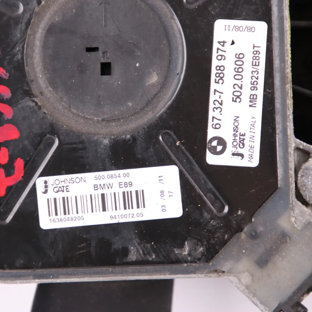 BMW E81 E87 E90 LCI Raffreddamento Radiatore Fan Diesel Shroud Motore 400W - SKU 8506668-7 - Numero di parte 8506668
