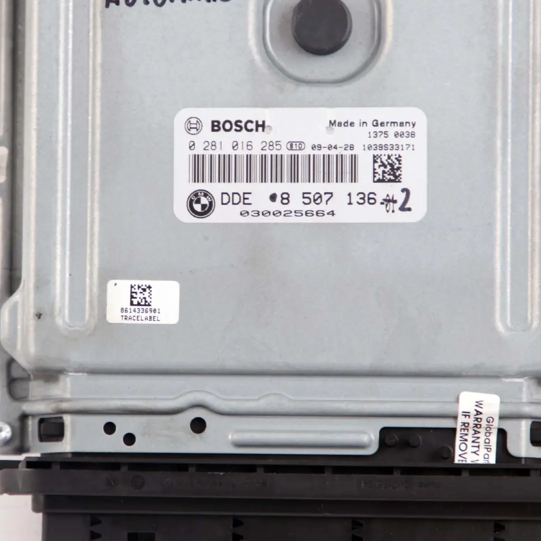 N57 245HP ECU Engine Kit DDE CAS3 + Key to BMW E90 E91 LCI E92 330d Diesel with Part number 8507136 BMW E90 E91 LCI E92 330d Diesel N57 245HP ECU Engine Kit DDE CAS3 + Key - SKU 8507136-2 - Part number 8507136