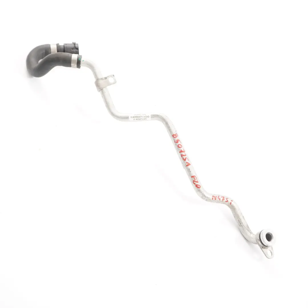Manguera refrigerante BMW F20 F21 F30 F31 N47S1 Turbo Tubería de agua para con número de pieza 8507251 Manguera refrigerante BMW F20 F21 F30 F31 N47S1 Turbo Tubería de agua - SKU 8507251 - Número de pieza 8507251