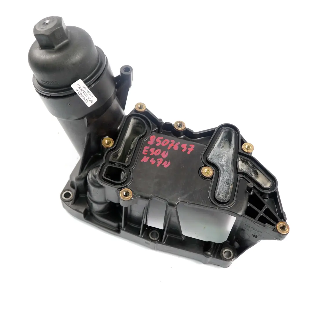 BMW 1 3 5 er F10 F20 F21 F30 F31 N47N Ölfiltergehäuse Diesel 70379327 - SKU 8507697 - Teilenummer 8507697