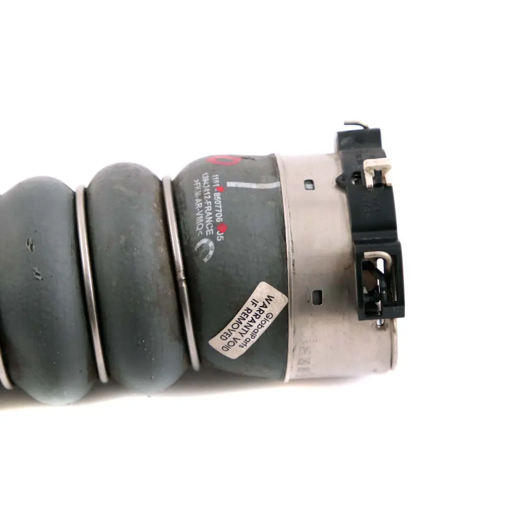 N57Z Charge Air Line Hose Intake Manifold Engine to BMW F30 F31 F32 with Part number 8507706 BMW F30 F31 F32 N57Z Charge Air Line Hose Intake Manifold Engine - SKU 8507706 - Part number 8507706