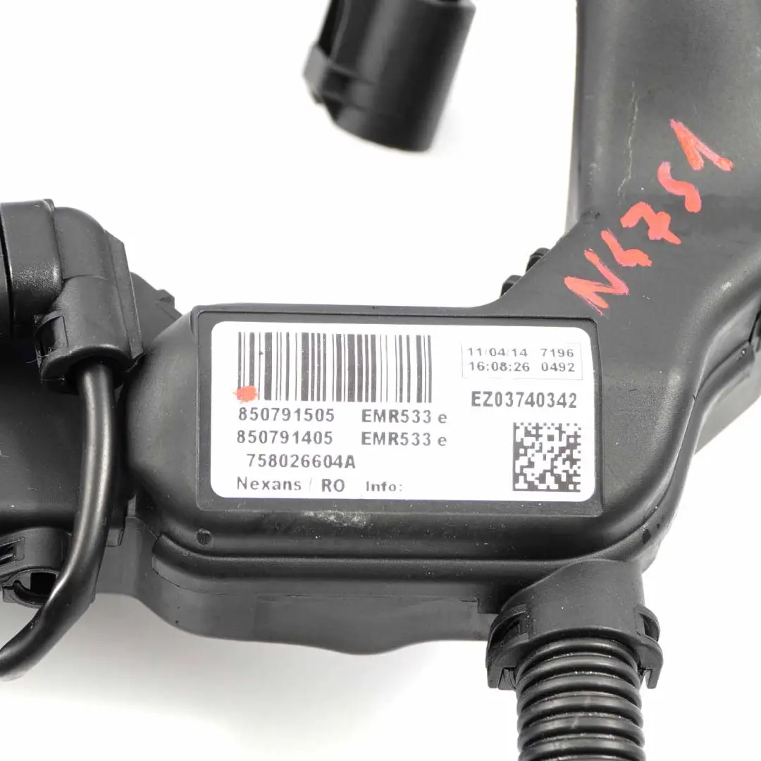  Cableado del motor BMW F20 F30 N47S1 EU5 Loom Módulo Arnés Cable - SKU 8507915 - Número de pieza 8507915