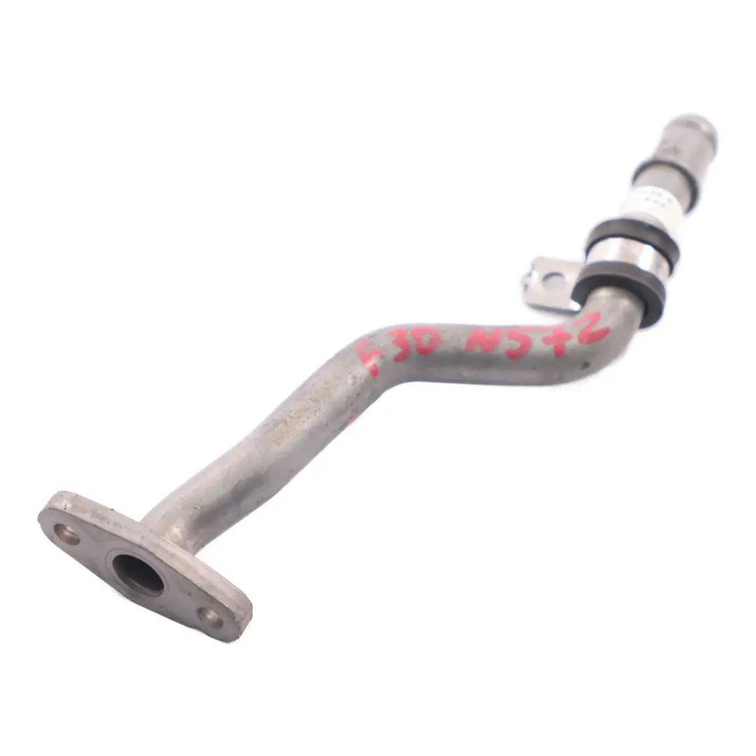 N57Z Rura Spływu Powrotu Oleju Turbosprężarki do BMW F30 F36 F10 F25 o numerze 8508039 BMW F30 F36 F10 F25 N57Z Rura Spływu Powrotu Oleju Turbosprężarki - SKU 8508039 - Numer Części 8508039