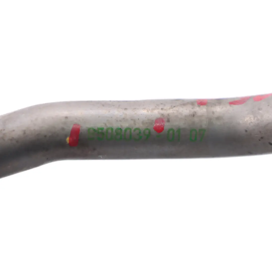 N57Z Tuyau de retour d'huile du turbocompresseur pour BMW F30 F36 F10 F25 à propos du numéro de pièce 8508039 BMW F30 F36 F10 F25 N57Z Tuyau de retour d'huile du turbocompresseur - SKU 8508039 - Numéro de pièce 8508039