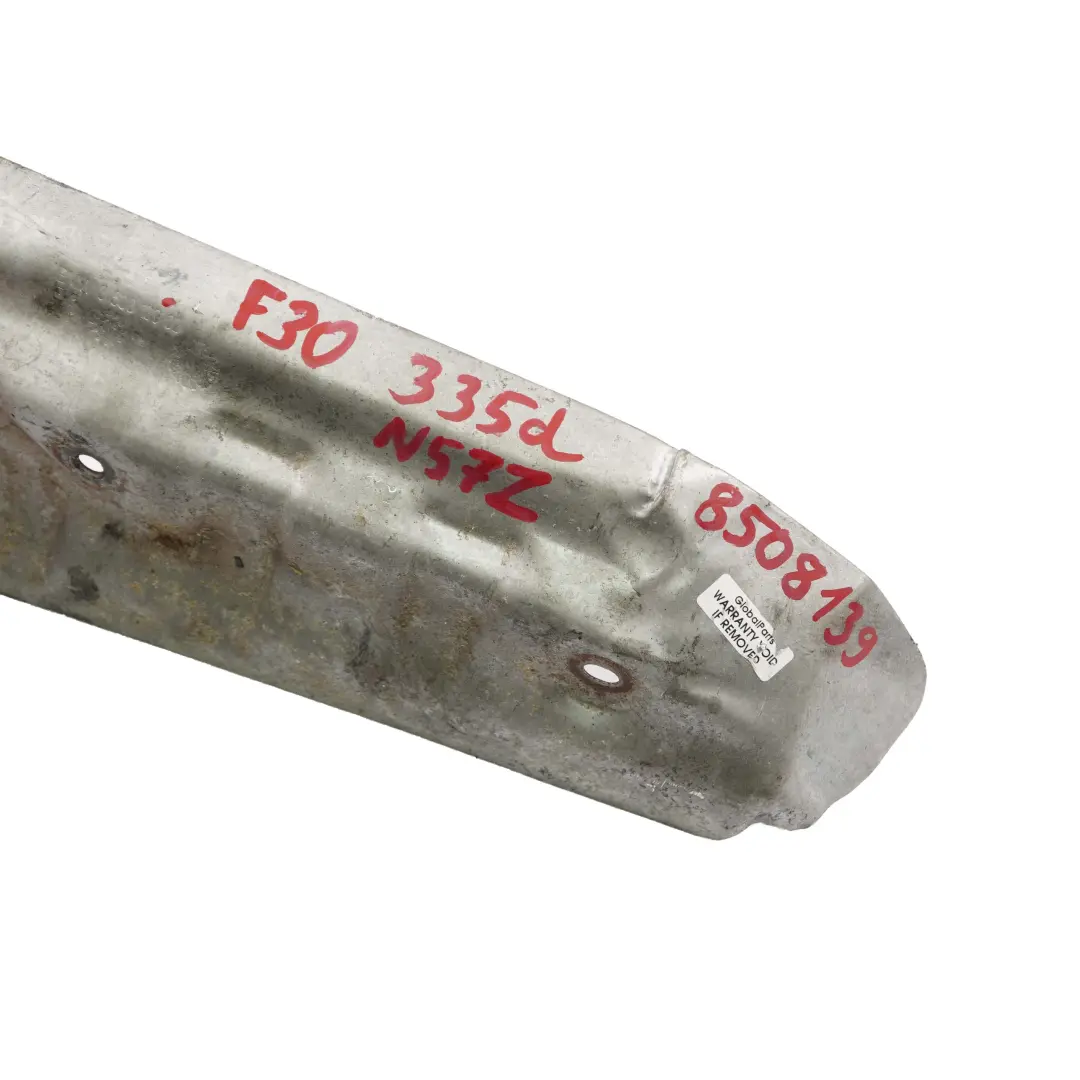 335dX 435dX Exhaust Manifold Heat Protection Shield to BMW F30 F32 LCI with Part number 8508139 BMW F30 F32 LCI 335dX 435dX Exhaust Manifold Heat Protection Shield - SKU 8508139 - Part number 8508139