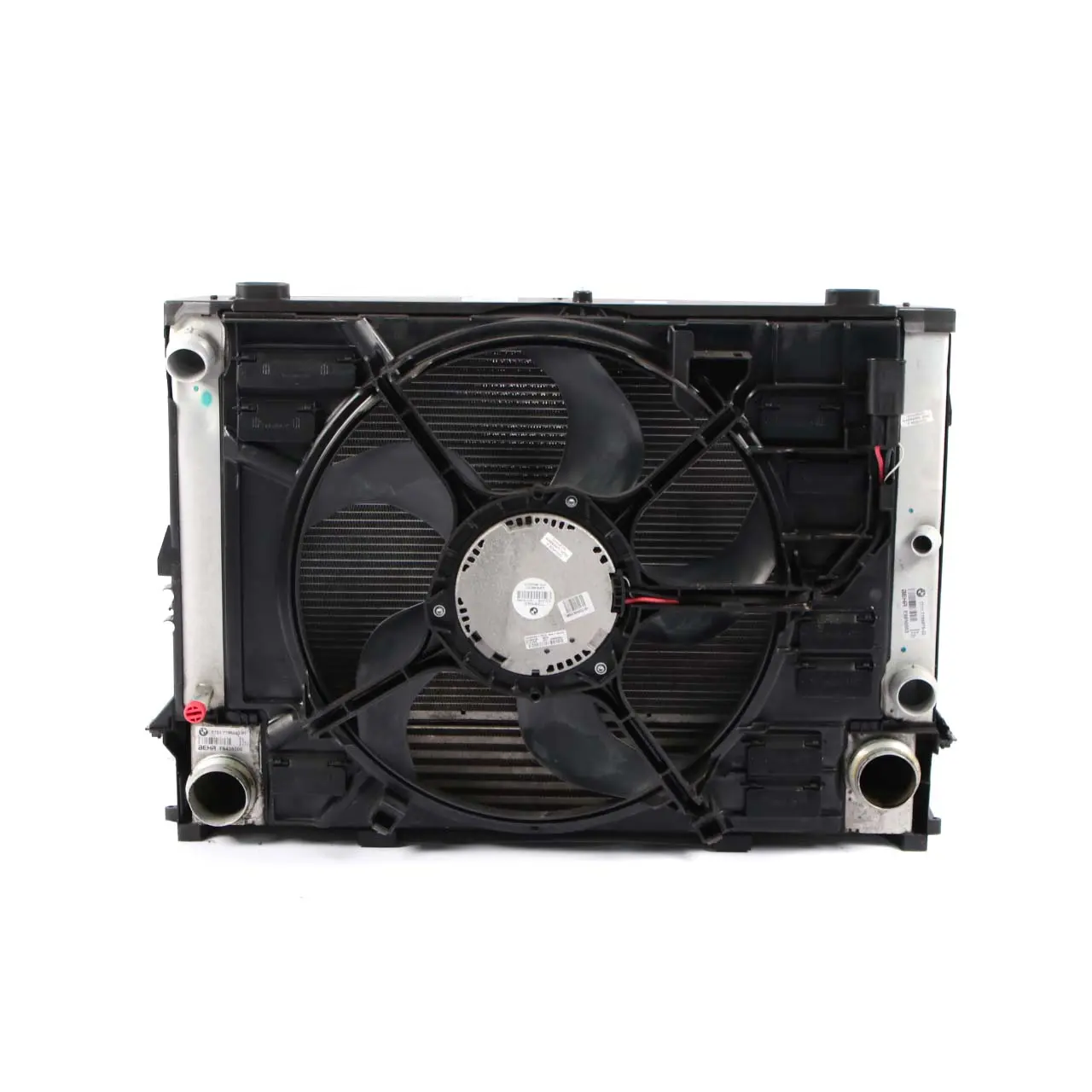 Radiator Pack BMW E60 E61 Engine Cooling Unit Fan Shroud Motor Diesel