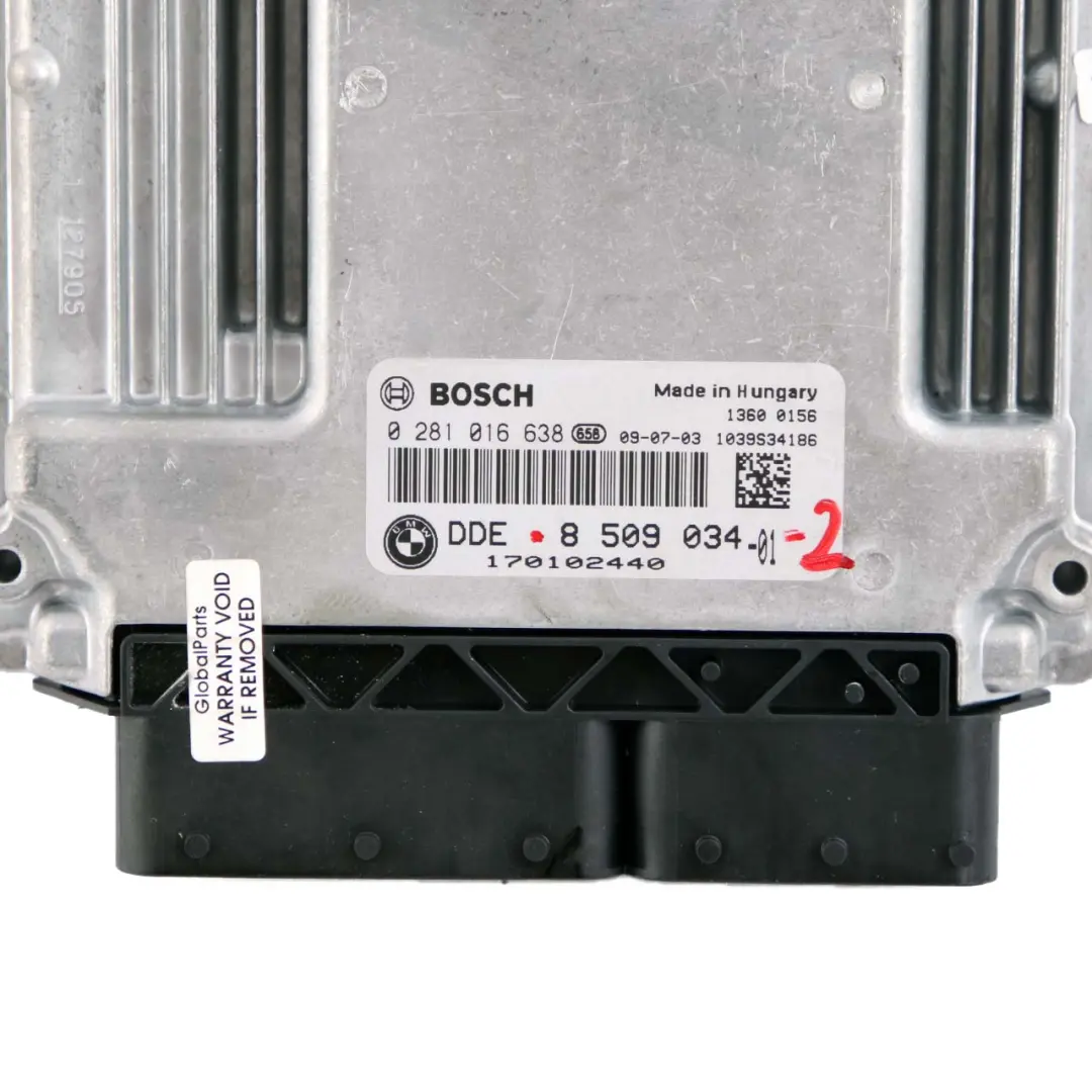BMW E60 LCI E90 325d 525d M57N2 197HP ECU Kit DDE CAS3 Key Manual - SKU 8509034-2 - Part number 8509034
