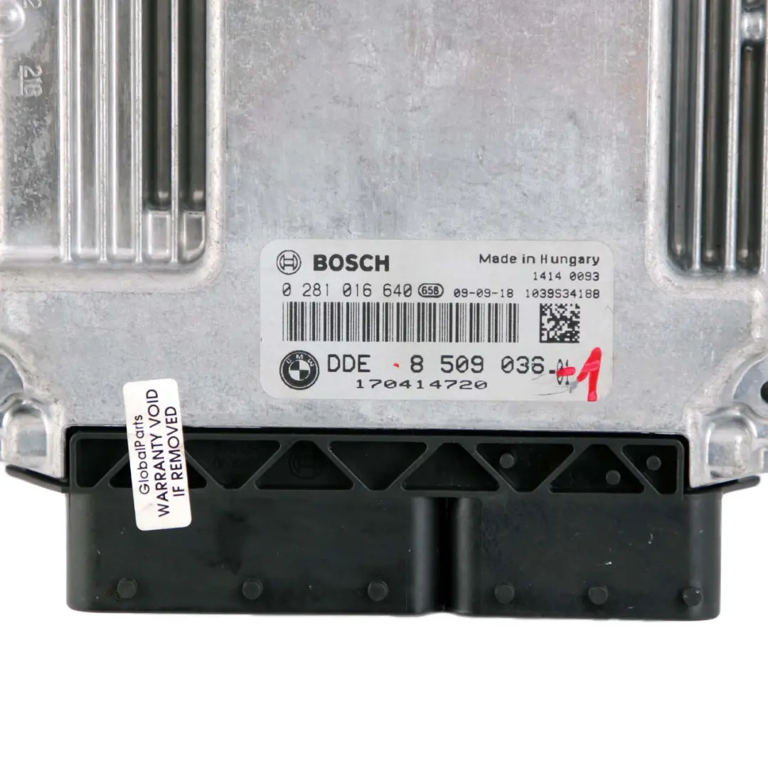 BMW E60 E63 LCI E90 335d 535d 635d M57N2 286HP Engine ECU DDE CAS3 Key - SKU 8509036-1 - Part number 8509036